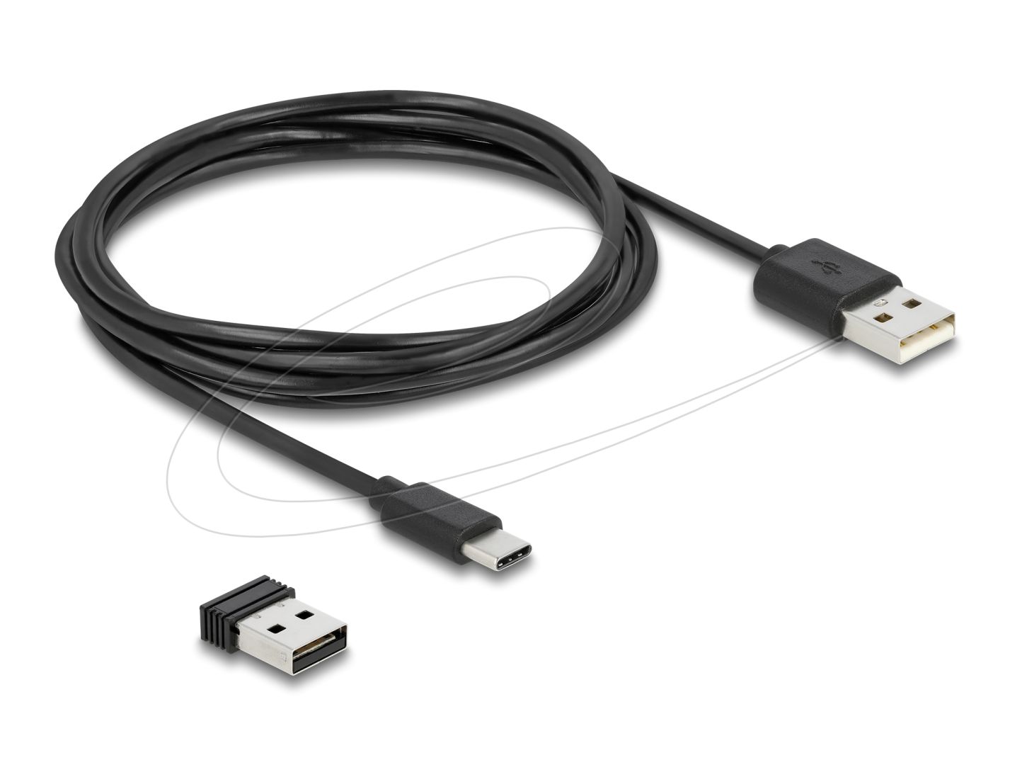 DeLock Barcode Scanner 1D and 2D for 2.4 GHz, Bluetooth or USB Type-C