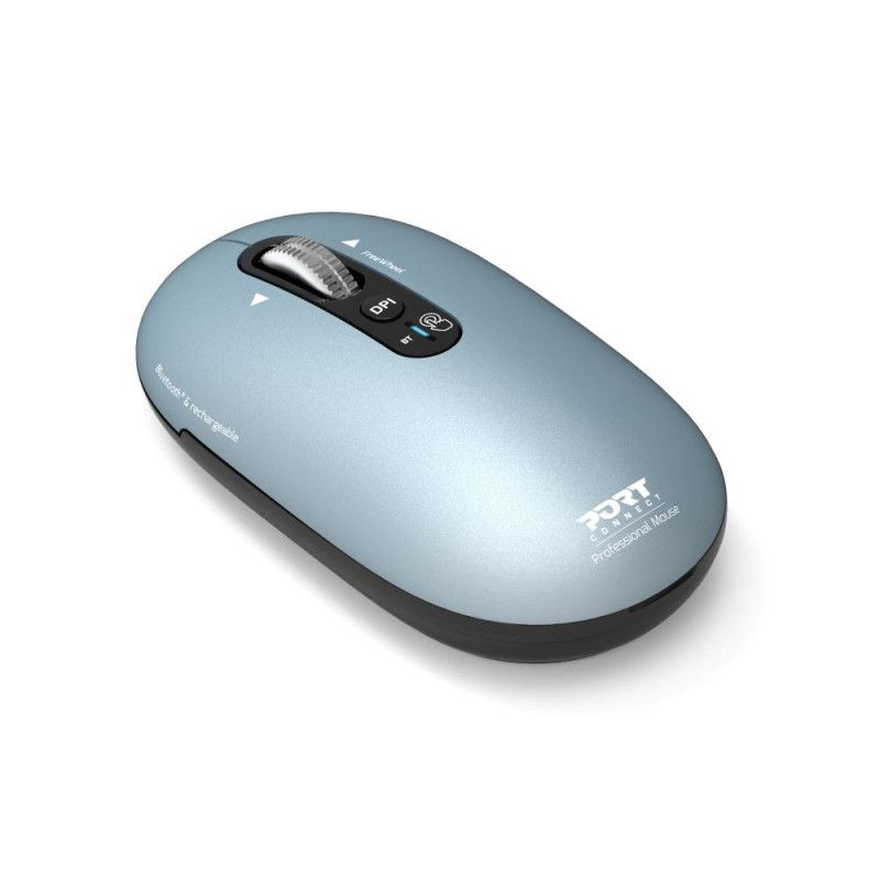 Port Designs Pure MAC Wireless Bluetooth Mouse Pastel Blue