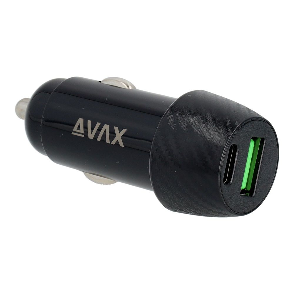 Avax CC303B CARLY 38W Car Charger Black