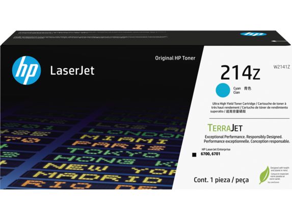 HP 214Z Cyan toner