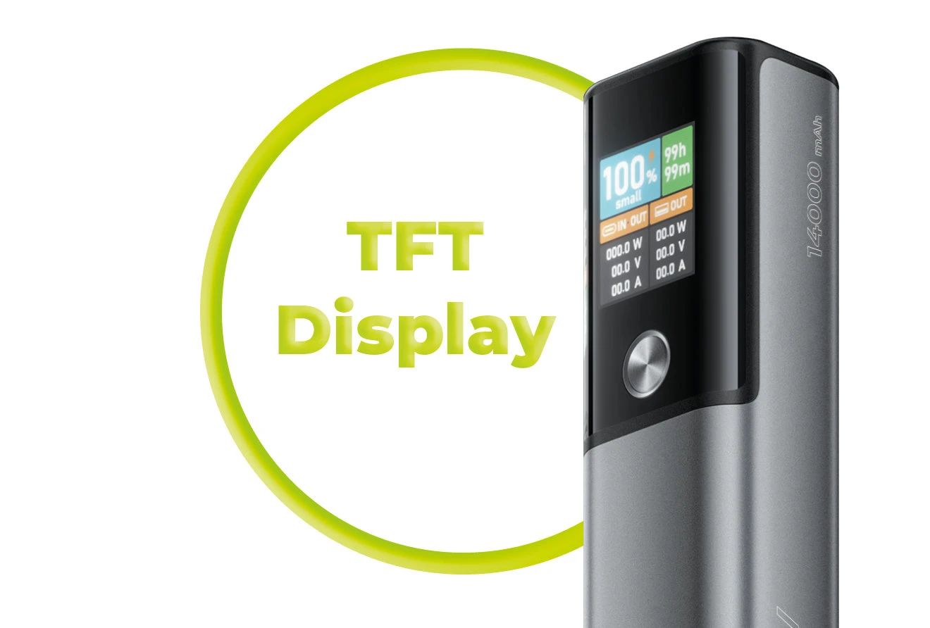 Mobile Origin 14000mAh PowerBank Black/Grey