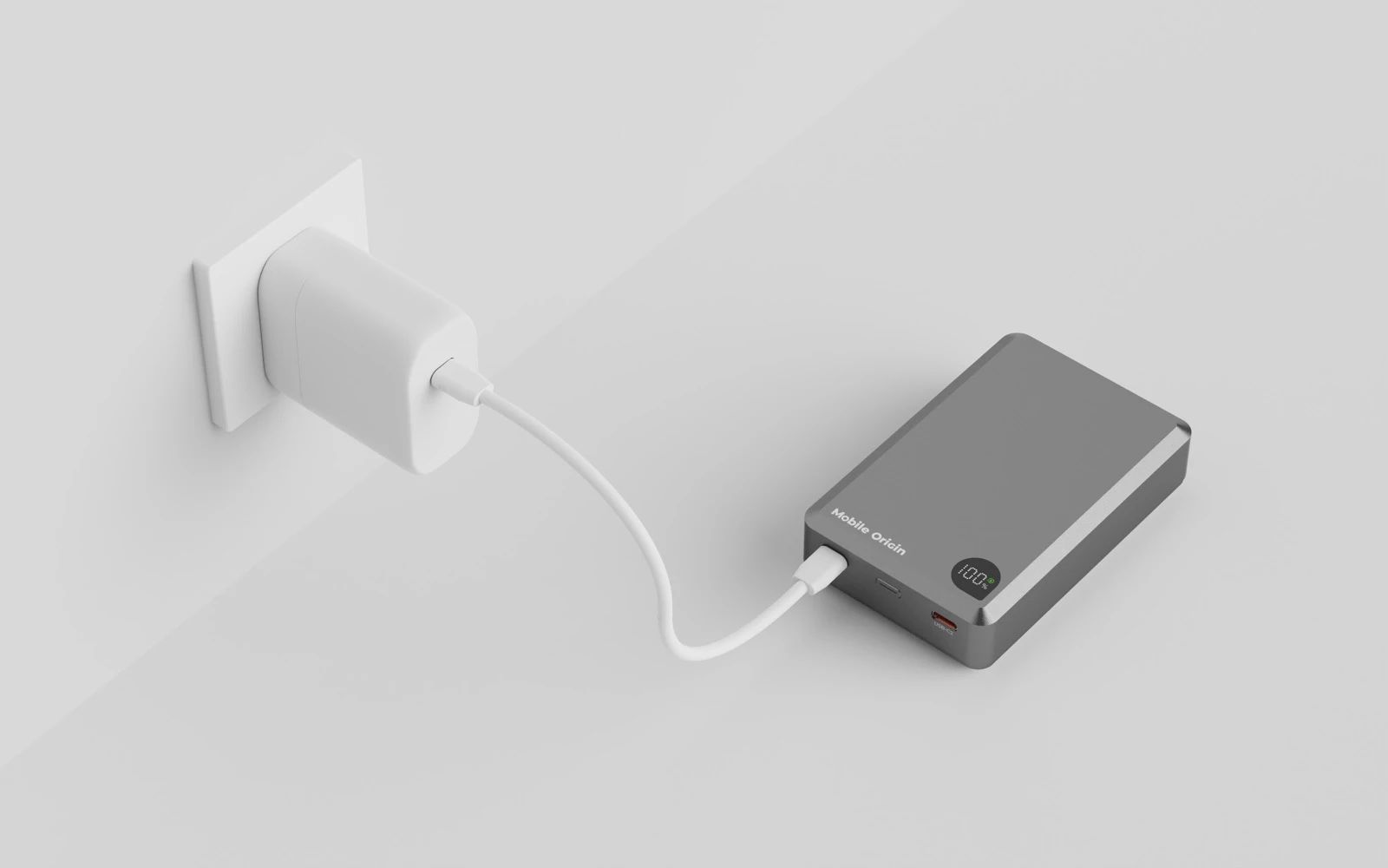 Mobile Origin 20000mAh PowerBank Grey