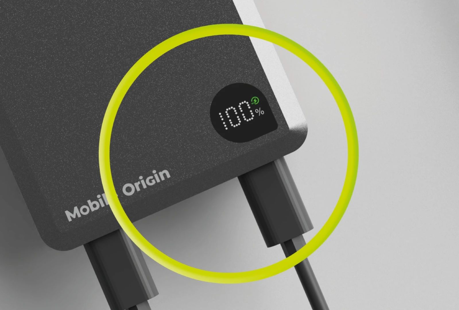 Mobile Origin 20000mAh PowerBank Grey