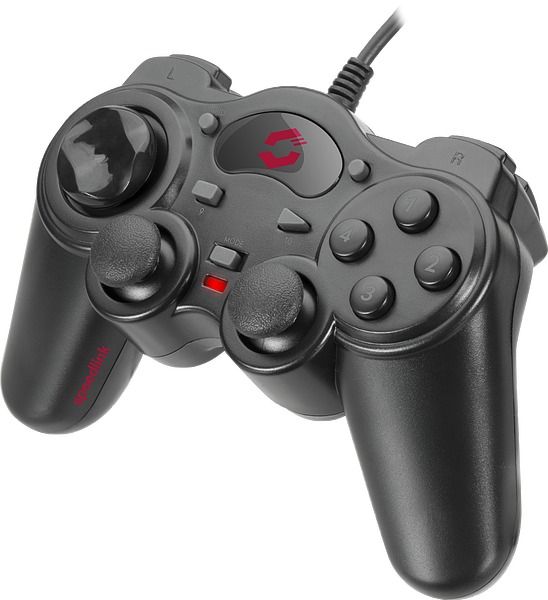 Speedlink Thunderstrike gamepad USB Black PC