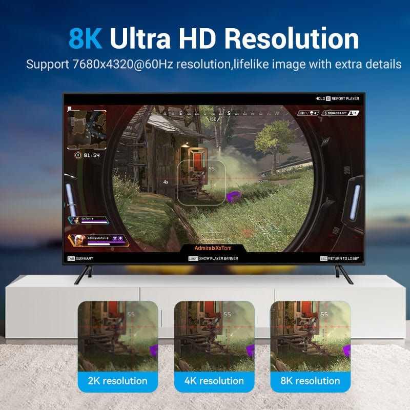 Vention Displayport/M to Displayport/M cable 2m Black