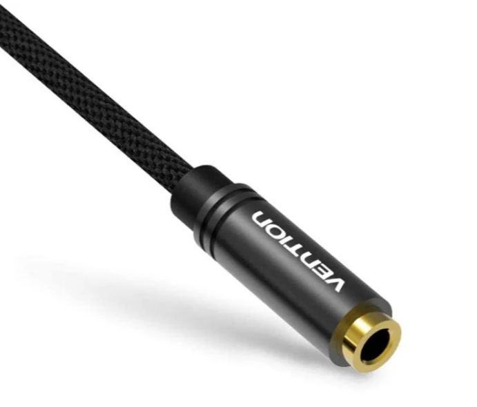 Vention 3,5mm Jack to 2x3,5mm Jack Splitter Cable 0,3m Black