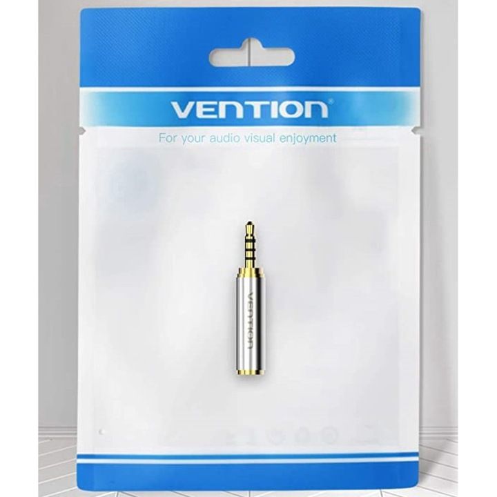 Vention 2,5mm Jack to 3,5mm Jack Adapter Silver