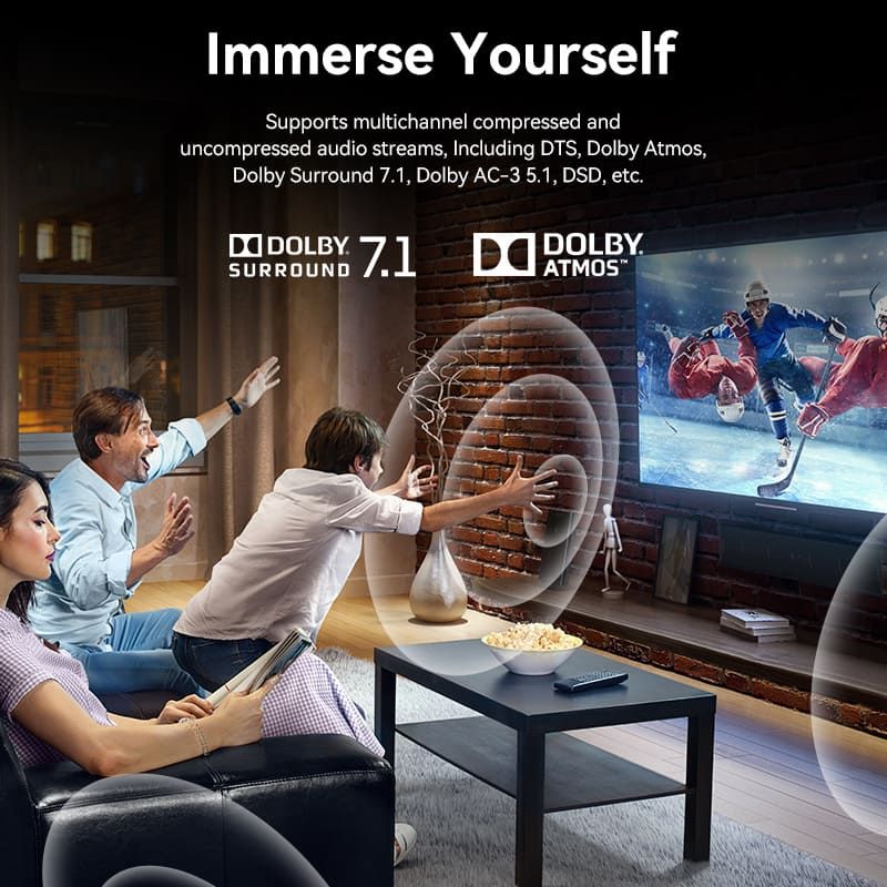 Vention 2-Port Bi-Directional 8K HDMI Switcher Grey