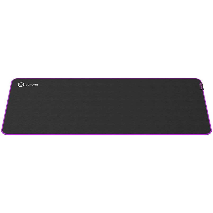 LORGAR Main 319 Egérpad Black/Purple