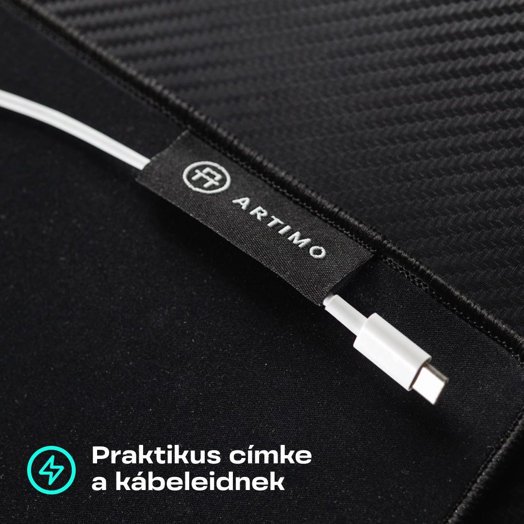 ARTIMO Desk Mat - Micro Series V2 M Egérpad Black