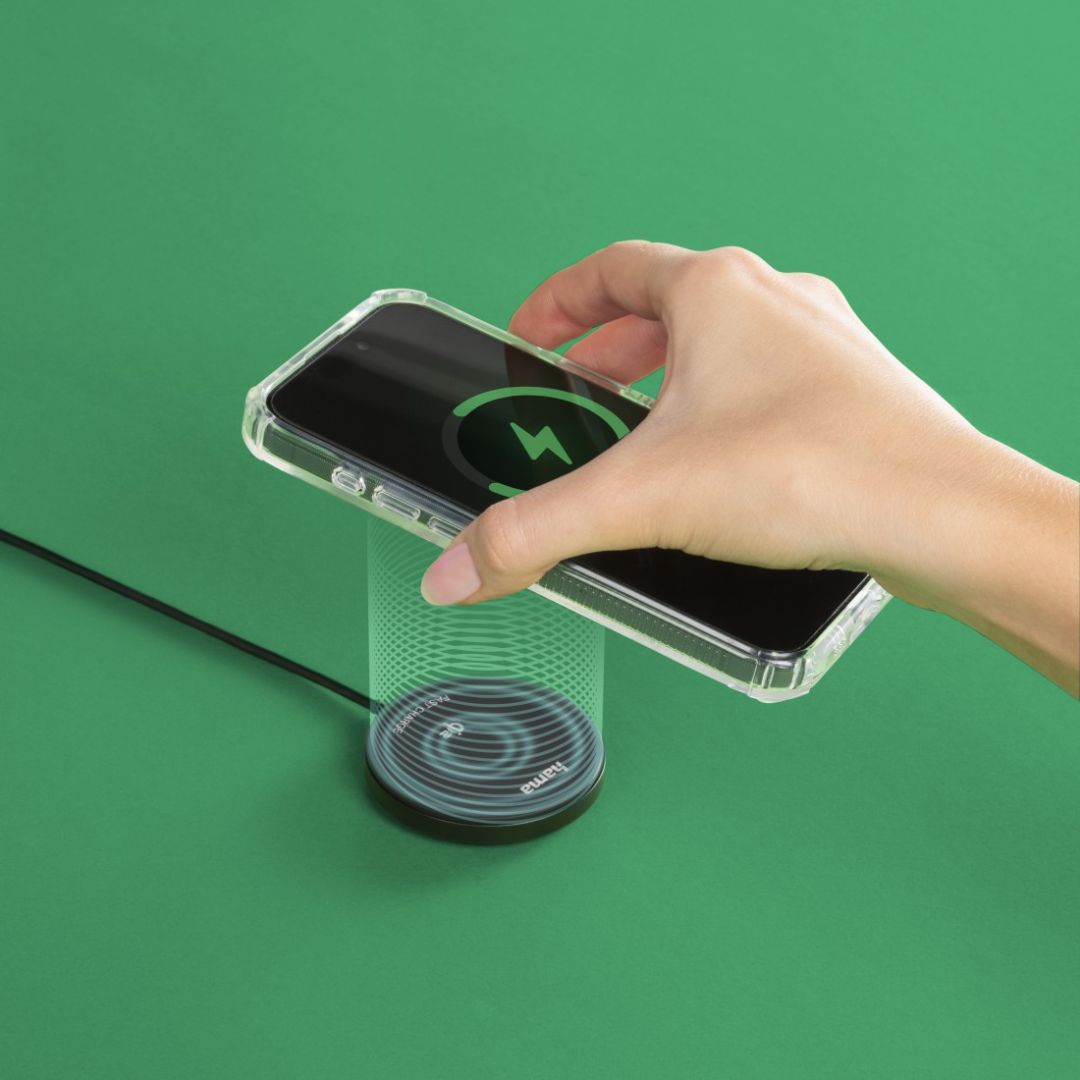 Hama QI2-Magnet Wireless Charger 15W Black