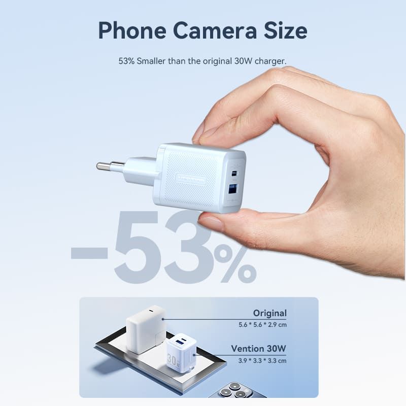 Vention 2-Port USB Charger White