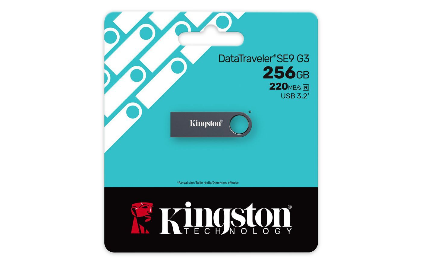 Kingston 256GB DTSE9G3 USB3.2 Dark Nickel