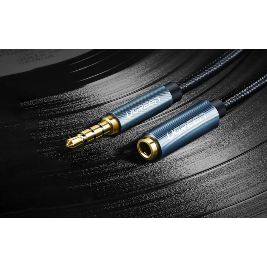 UGREEN 40672 AUX jack extension cable 0,5m Black