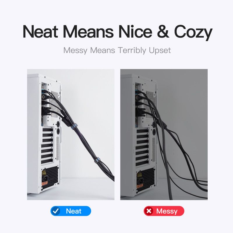 Vention Cable Tie 2m Black