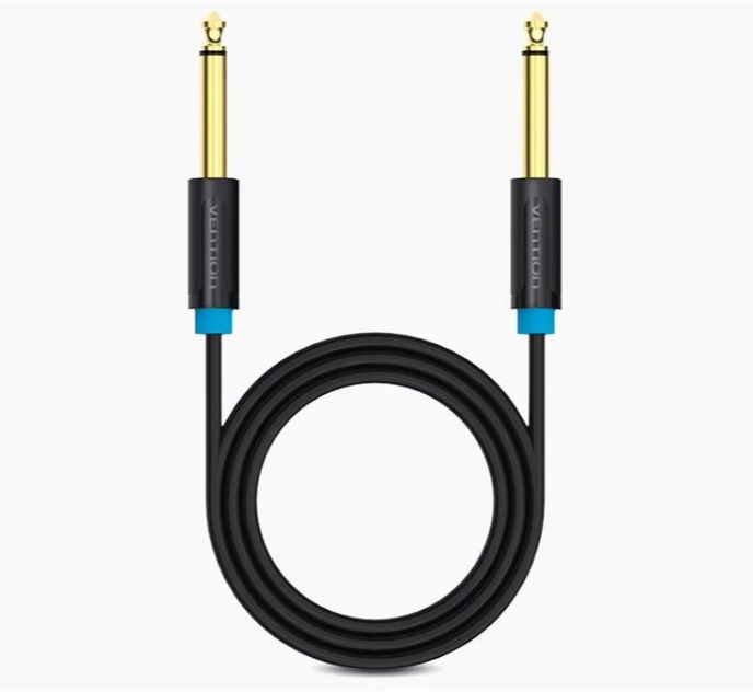 Vention 6,35mm Jack 6,35mm Jack Cable 1m Black