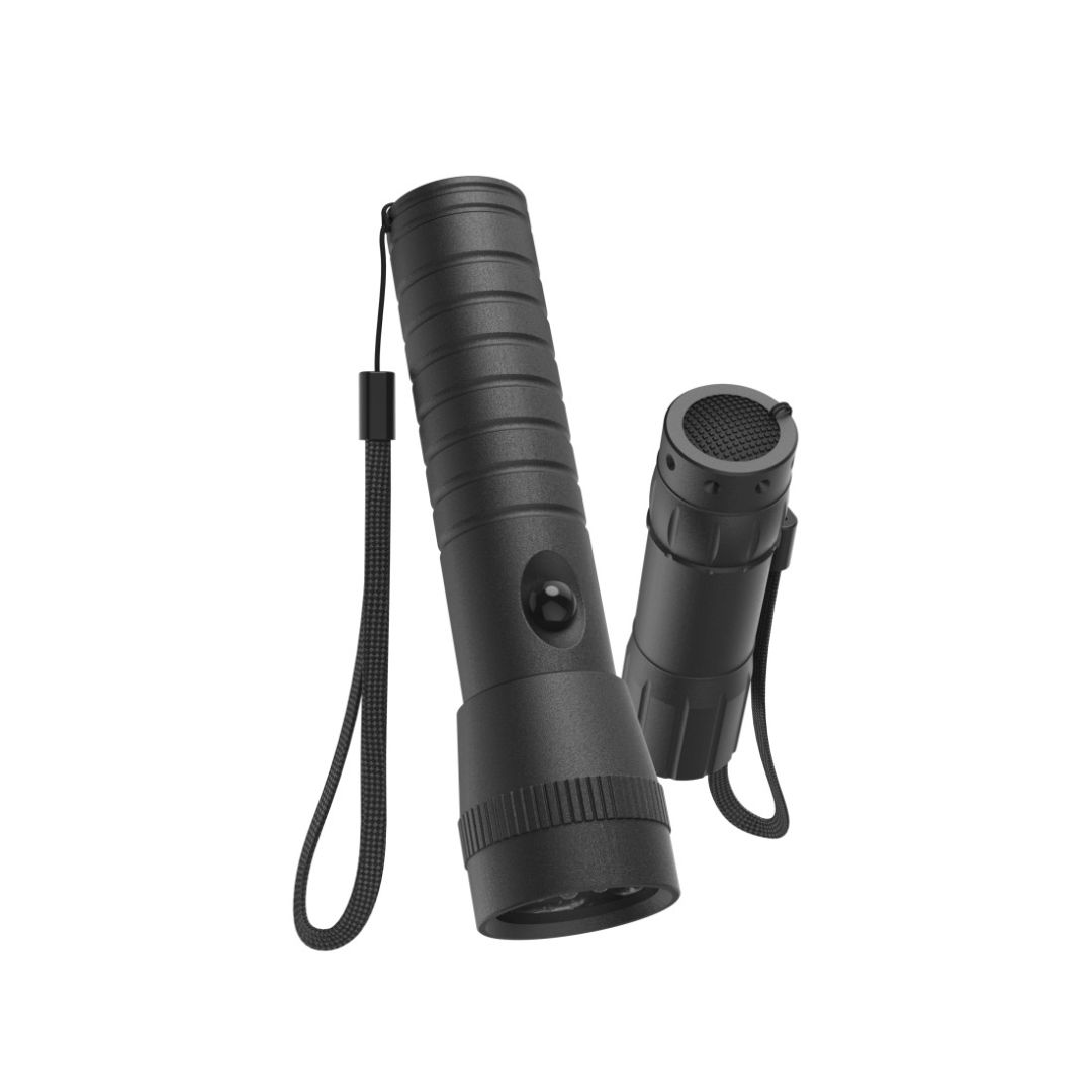 Hama FL-Duo LED zseblámpa Black (2 db)