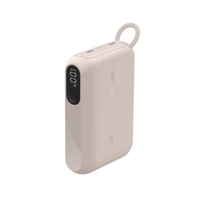Belkin BoostCharge with Display 10000mAh PowerBank Sand
