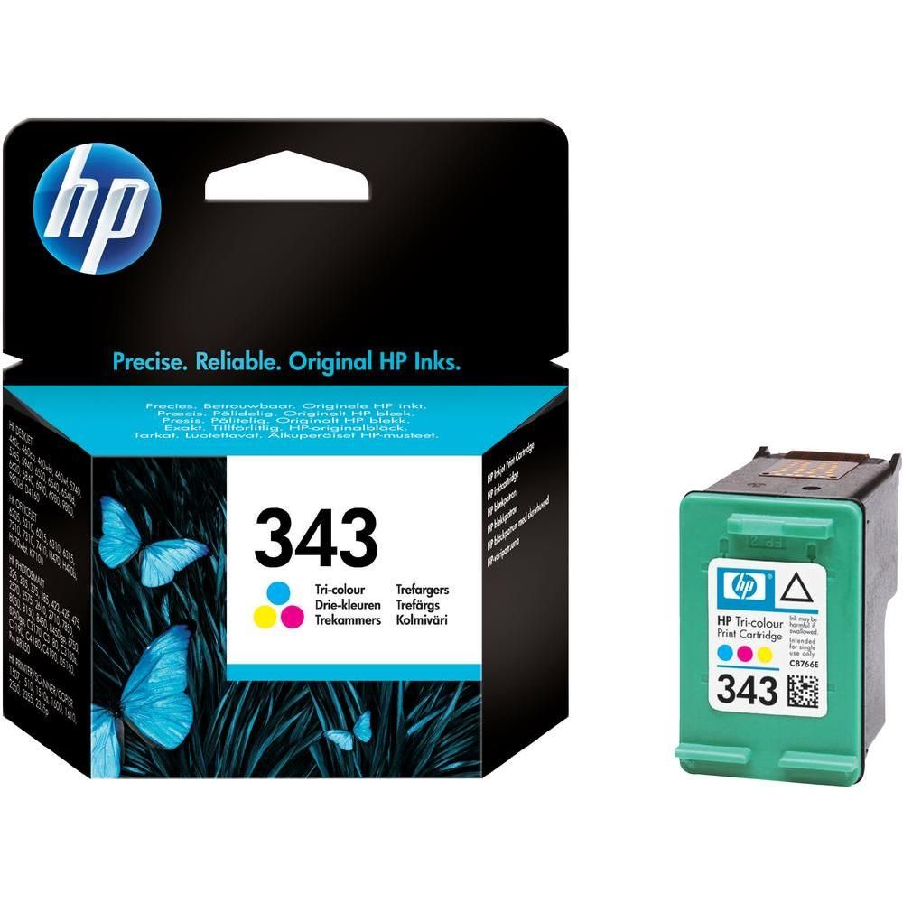 HP 8766A (343) Color tintapatron