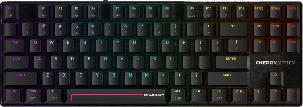 Cherry XTRFY MX 8.2 Pro TMR Gaming Wireless Keyboard Black US