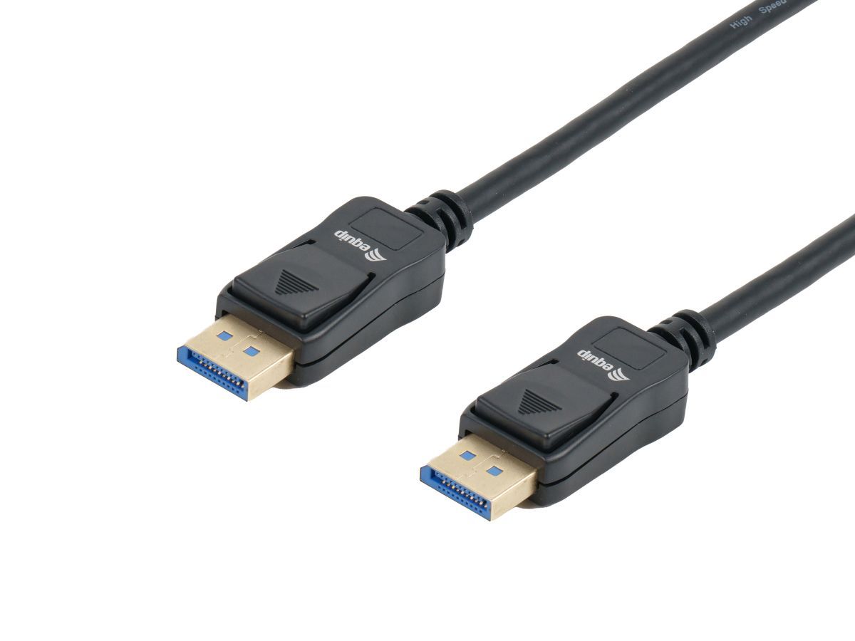 EQuip DisplayPort 2.1 Cable DisplayPort Male to Male 5m Black