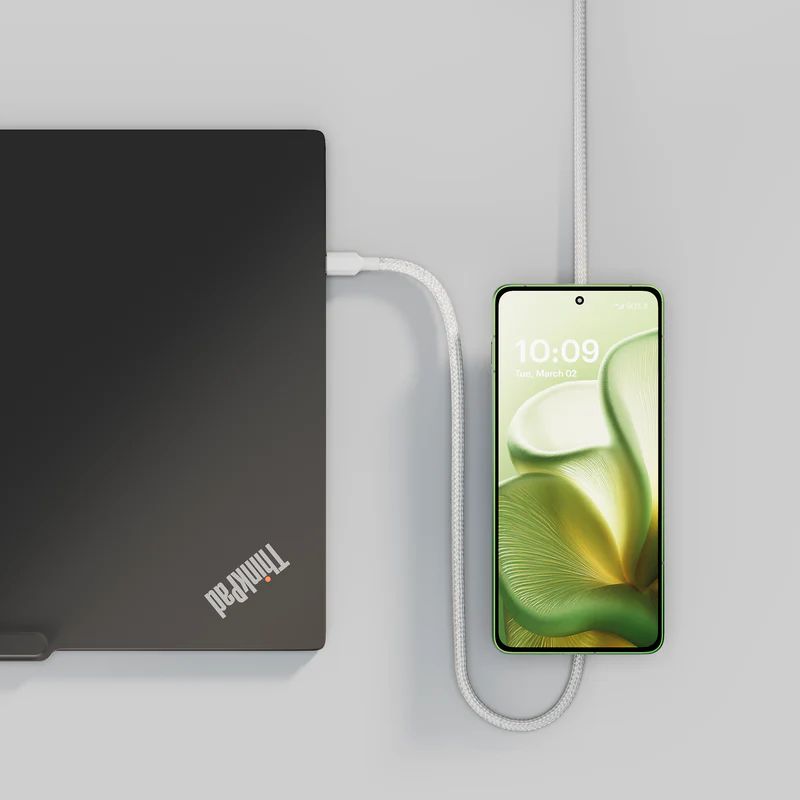 Zens Pro 2 USB C-C Charging Cable  1,5m White
