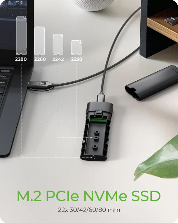 Raidsonic IcyBox IB-1806MT-CU31 M.2 NVMe enclosure with USB 3.2 Gen 2 Type-C