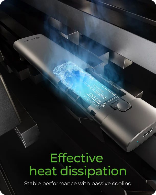 Raidsonic IcyBox IB-1806MT-CU31 M.2 NVMe enclosure with USB 3.2 Gen 2 Type-C