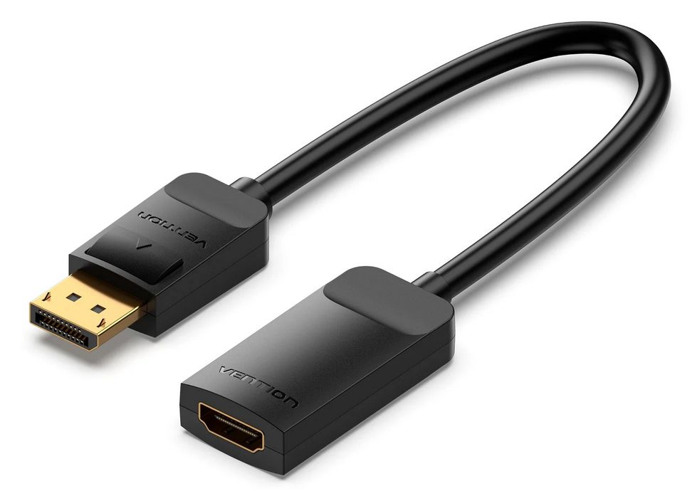 Vention DisplayPort to HDMI Adapter Black