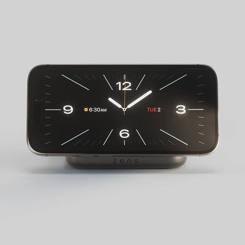 Zens Magnetic Nightstand Charger Black