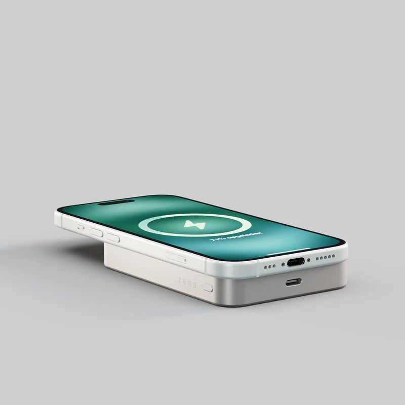 Zens Pro 1 10000mAh Powerbank White