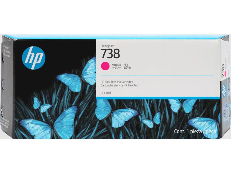 HP 676M7A (738) Magenta tintapatron