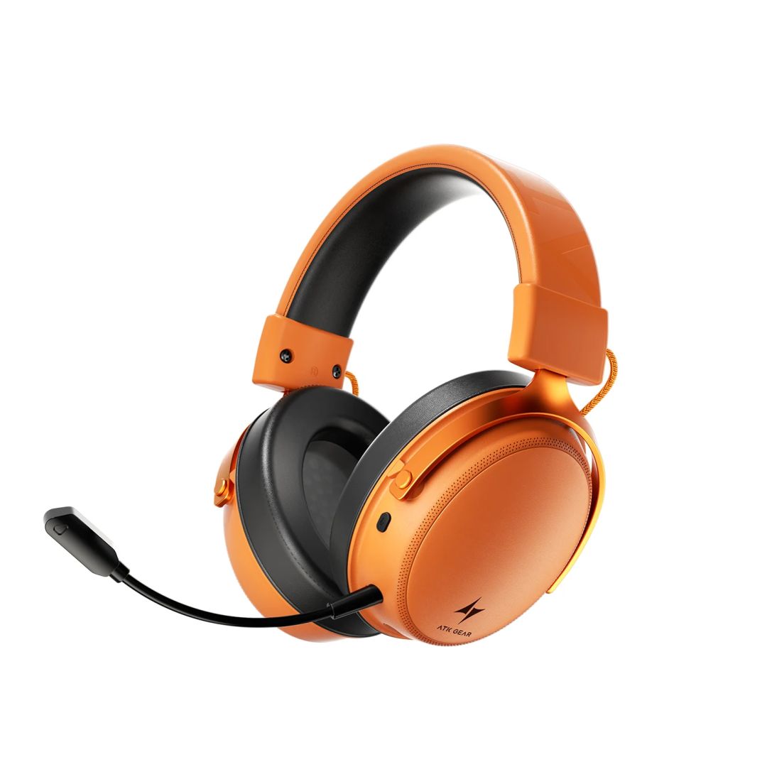 ATK N9 Ultra Wireless Bluetooth Gaming Headset Orange/Black
