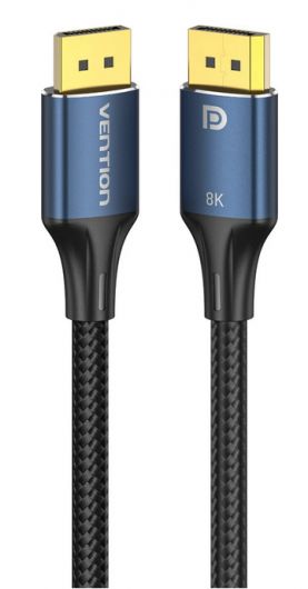 Vention Displayport to Displayport Cable 1,5m Black/Blue