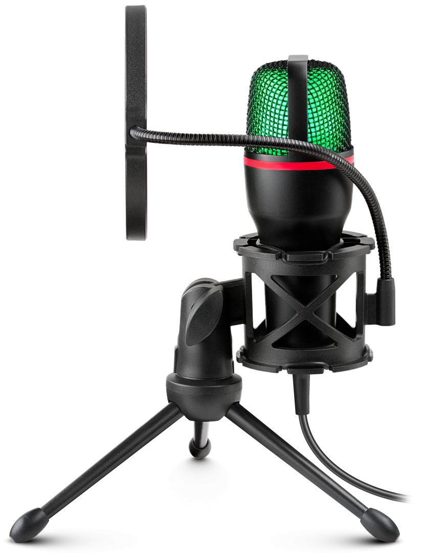 Defender Forte GMC 300 Gaming stream Microphone Black