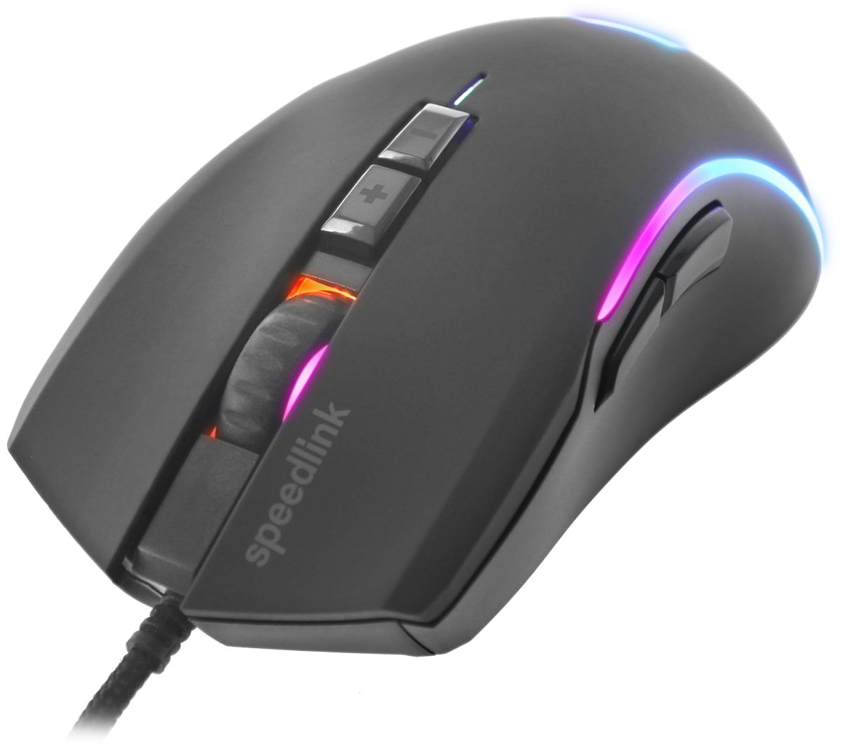 Speedlink ZAVOS RGB Gaming Mouse Rubber-Black