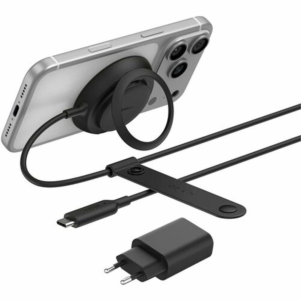 Belkin Magnetic Charger with Qi2 25W + adapter Black