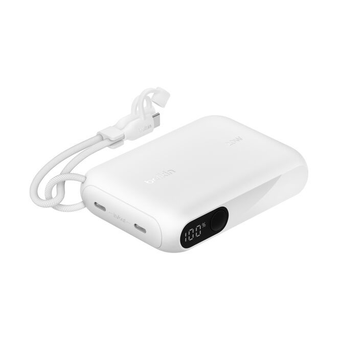 Belkin BoostCharge with Display 10000mAh PowerBank White