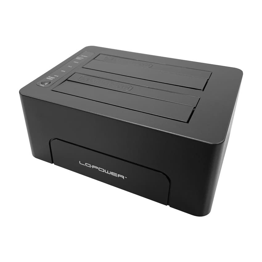 LC Power LC-DOCK-C-V2 HDD Docking Station Black