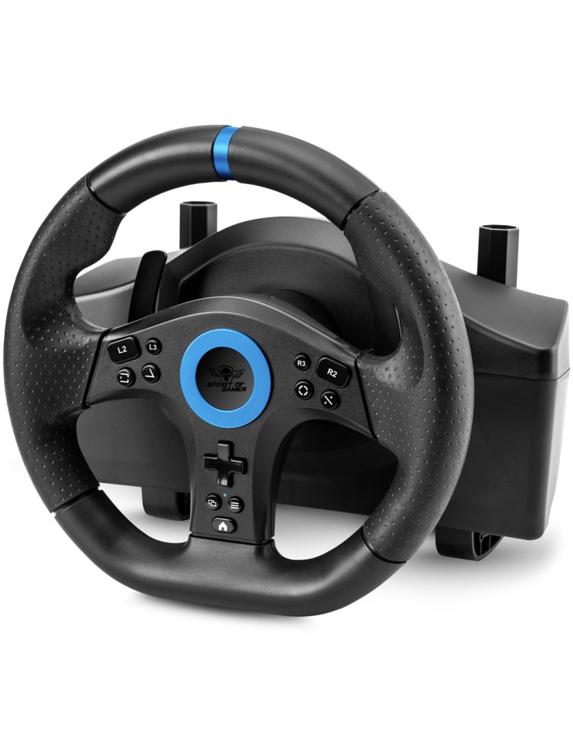 Spirit Of Gamer Race Wheel Pro 5 USB Kormány Black