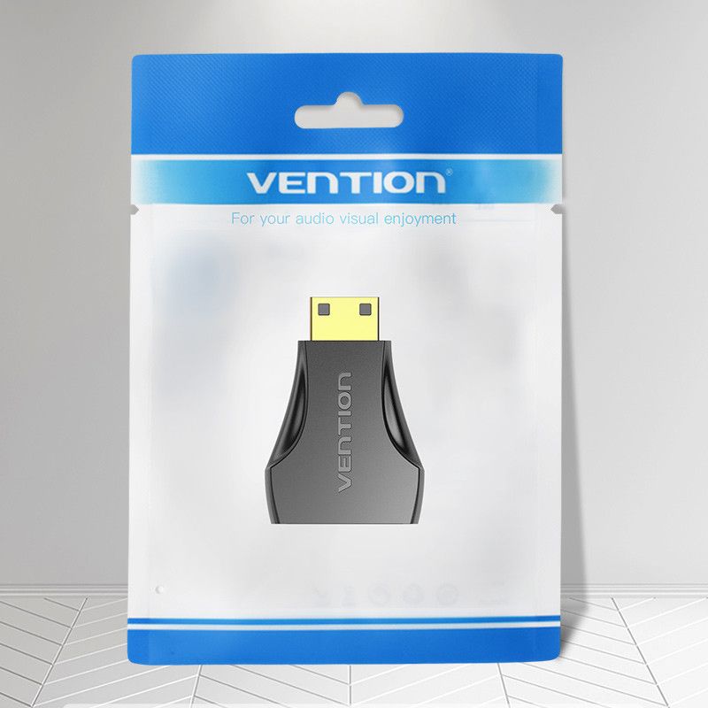Vention Mini HDMI to HDMI Adapter Black