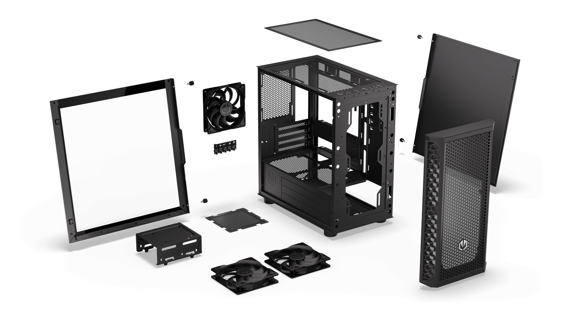 Endorfy Signum M30 Air Tempered Glass Black