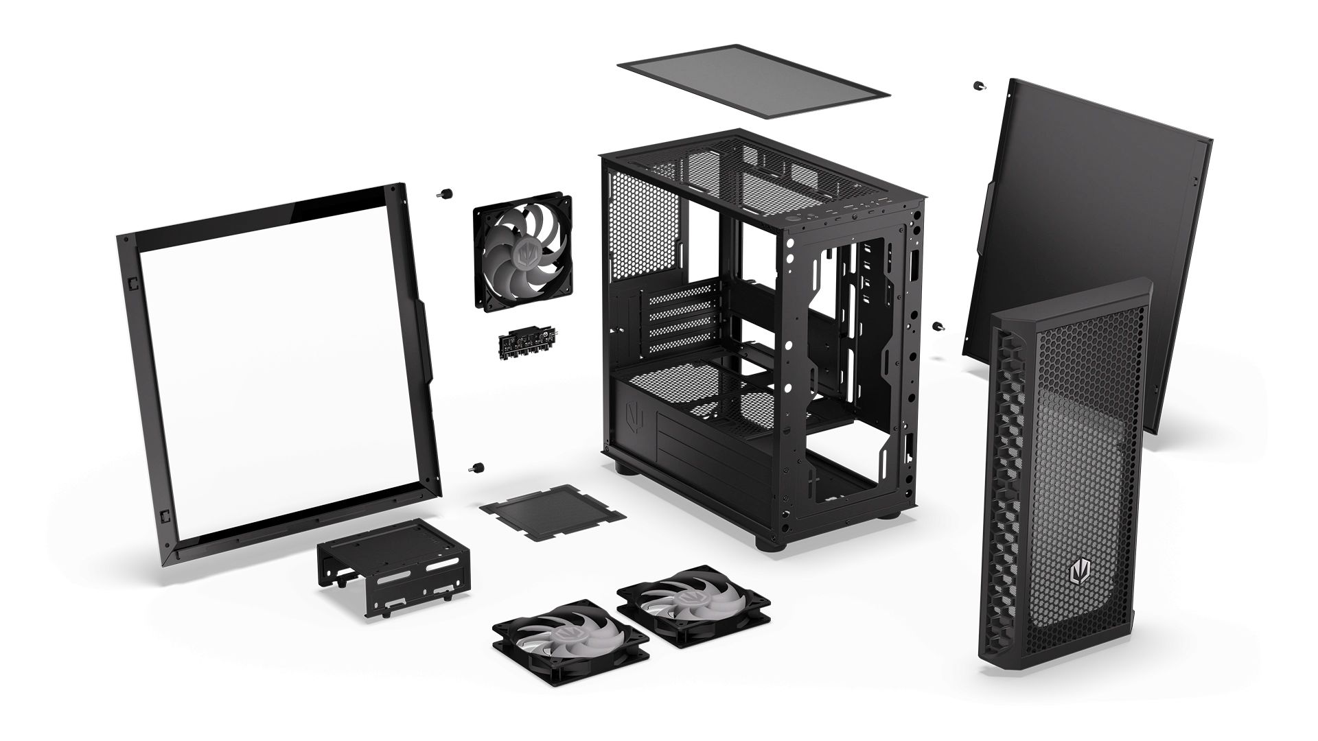 Endorfy Signum M30 ARGB Tempered Glass Black