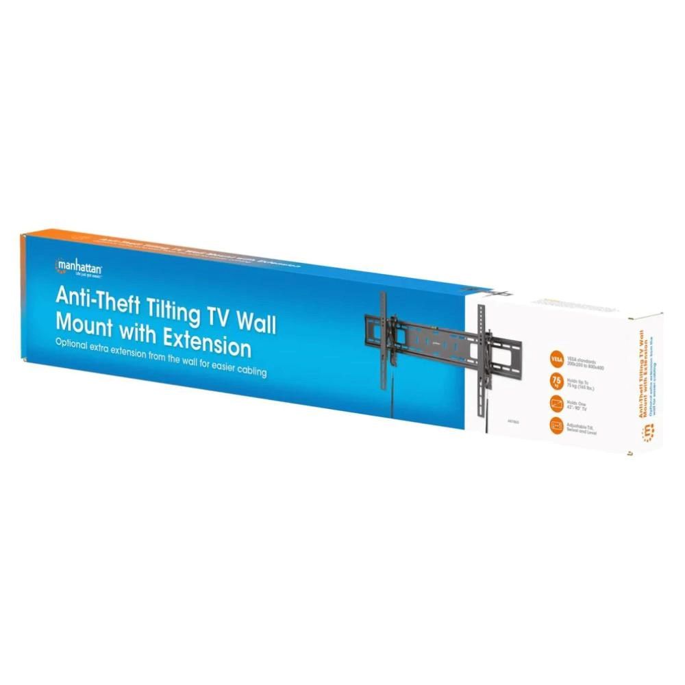 Manhattan Anti-Theft Tilting TV Wall Mount with Extension 43