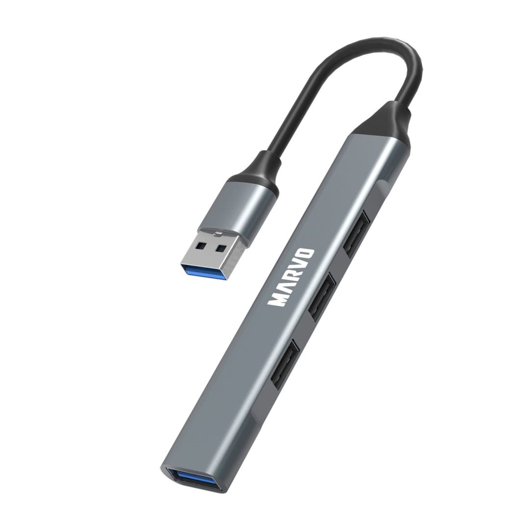 Marvo 5-portos USB3.0 HUB Grey