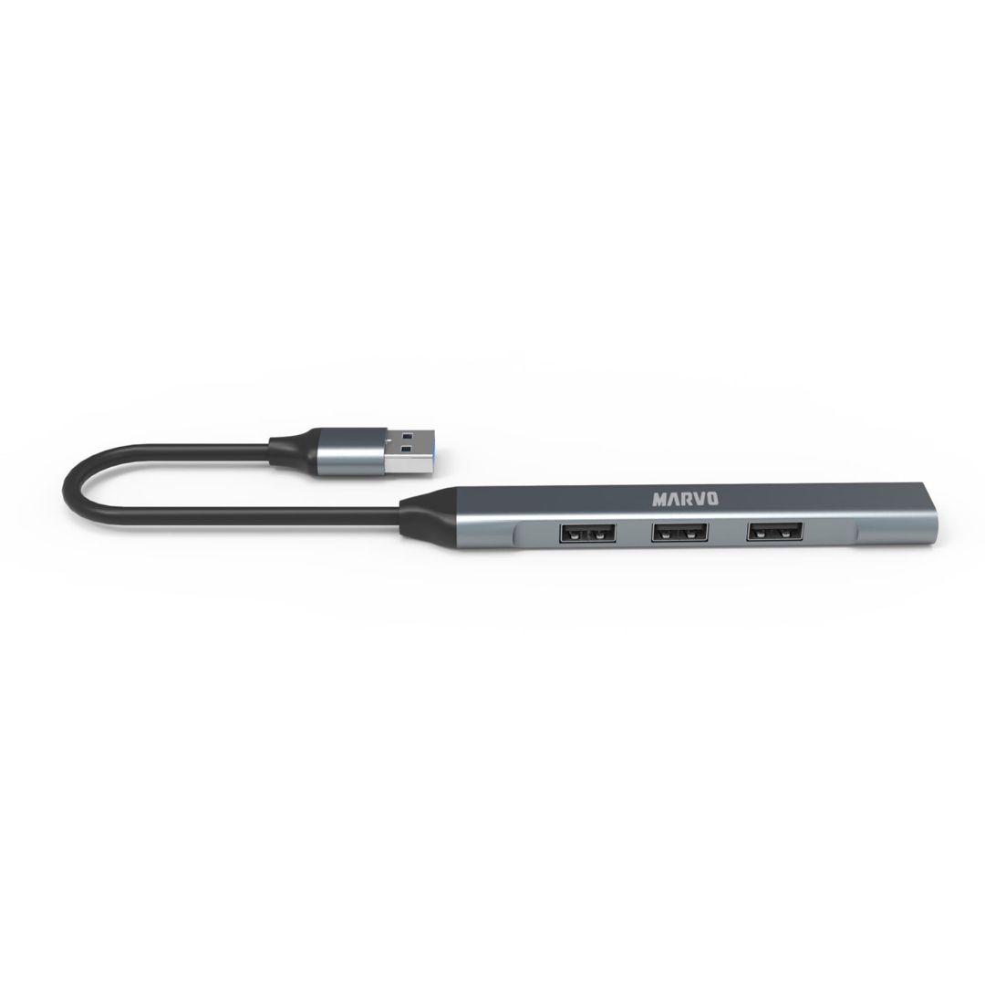 Marvo 5-portos USB3.0 HUB Grey