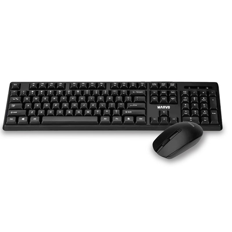 Marvo WS005 Wireless Keyboard Combo Black HU