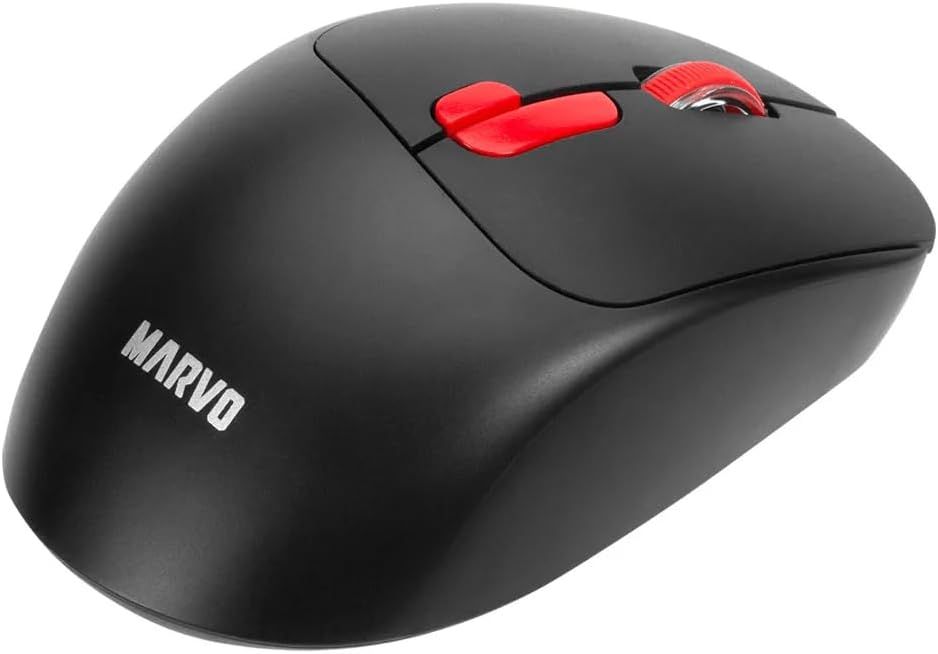 Marvo M809W Wireless Bluetooth Mouse Black