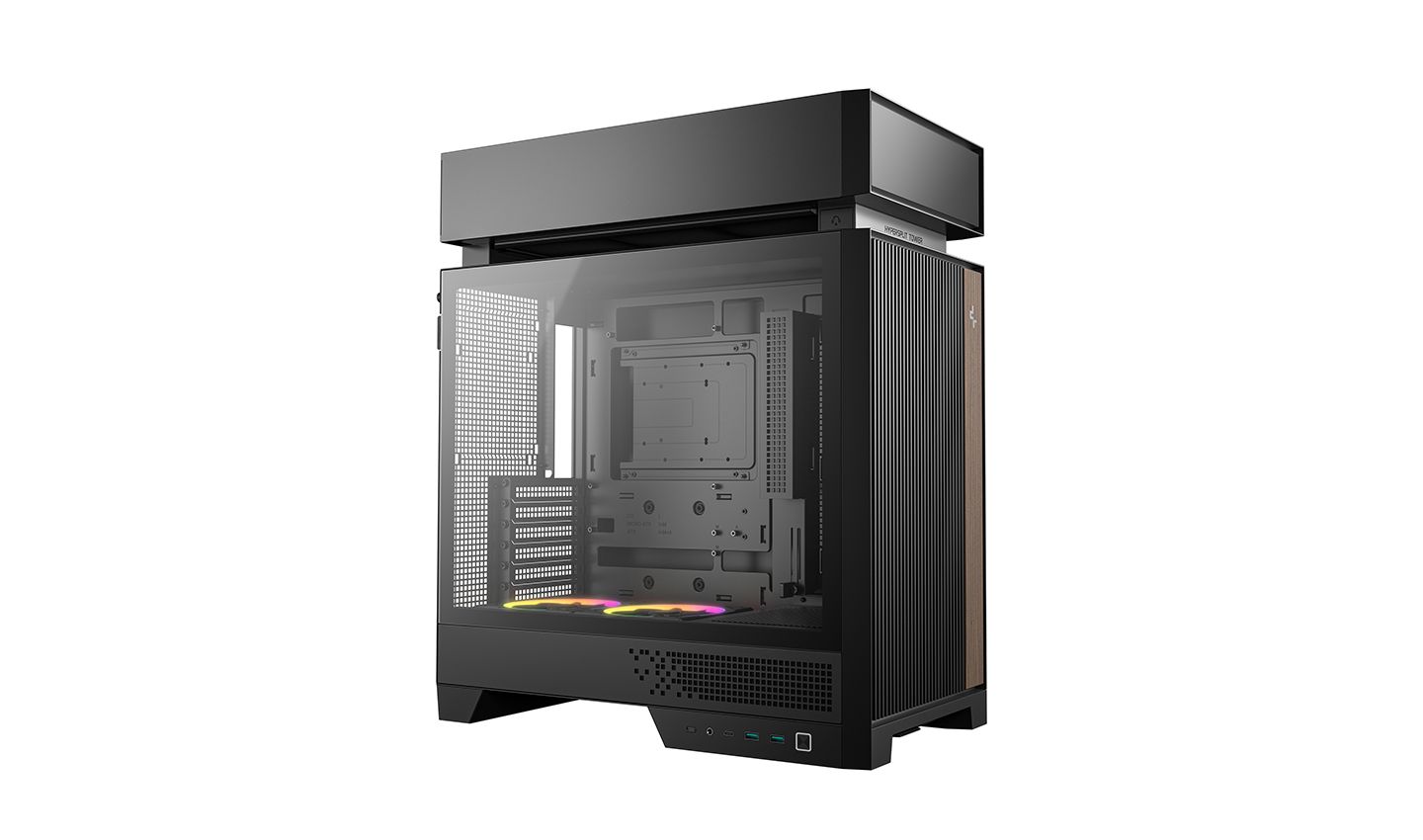 DeepCool CL660 Tempered Glass Black