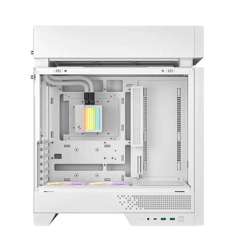 DeepCool CL6600 Tempered Glass White